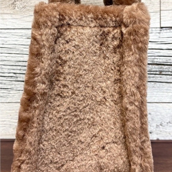 Kate Spade Brown Faux Fur Tote - Picture 7 of 10